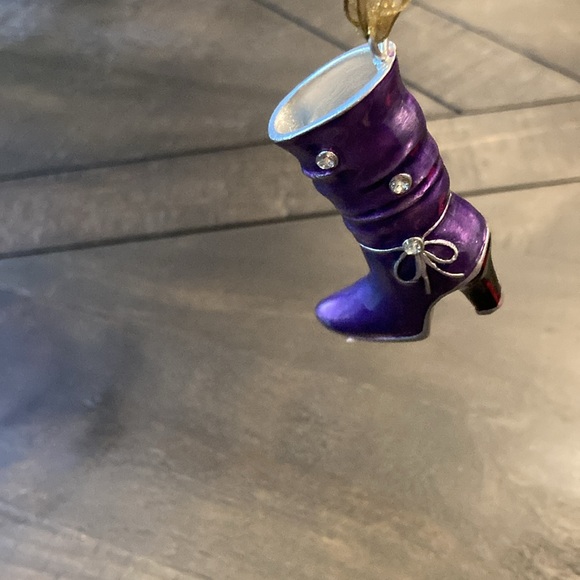 Shoe Christmas Ornament by Bombay - Picture 9 of 10